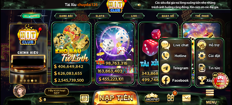 Go88 Hitclub trong giao diện trải nghiệm người chơi