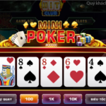 Mini poker đổi thưởng vẫn giữ nguyên các quy tắc sắp xếp bài truyền thống của poker