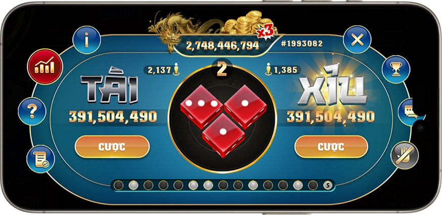 Tài xỉu online đơn giản mà hấp dẫn 